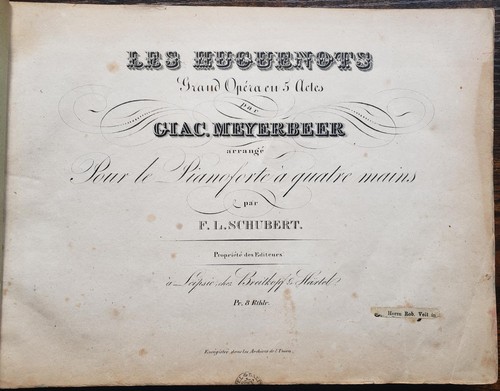 Meyerbeer les huguenots - les,