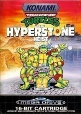 Mega Drive Teenage Mutant Hero Turtles: The Hyperstone Heist OVP beschädigt