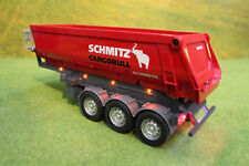 Kipper 1:32 Siku Control 6727 Schmitz Cargobull in rot + komplettem Lichtumbau