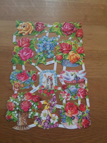 Oblaten glanzbilder scraps - oblaten,