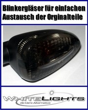Schwarze Blinker Gläser