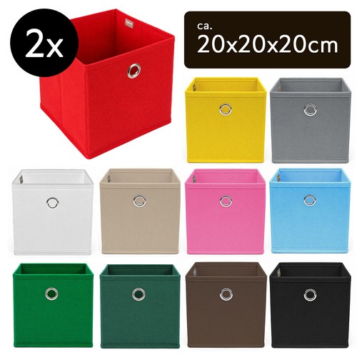 2er set faltbox 20x20x20 - set,