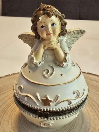 Vintage engel schatulle - vintage,