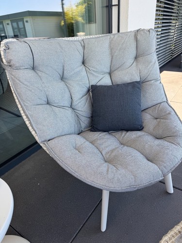 Dedon kissen blau grau - grau, outdoor
