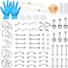 99 Stück Mixed Piercing Set