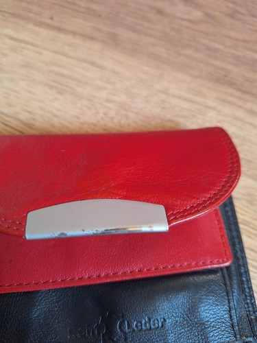 Geldbörse schwarz rot - geldbörse, schwarz/rot
