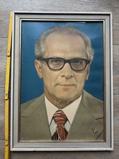 Erich Honecker Bild mit Rahmen
