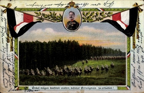 Passepartout kaiser wilhelm - ak,