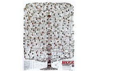 Jazz Story Poster Wanddekoration USA Highlights 685 cm x 985 cm Kunst Leinwand B