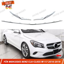 Für Mercedes Benz CLA-Class W117 2016-2019 Front Spoiler Stoßstange Zierleiste