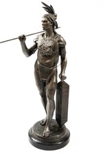 Antique Salmson French Spelter