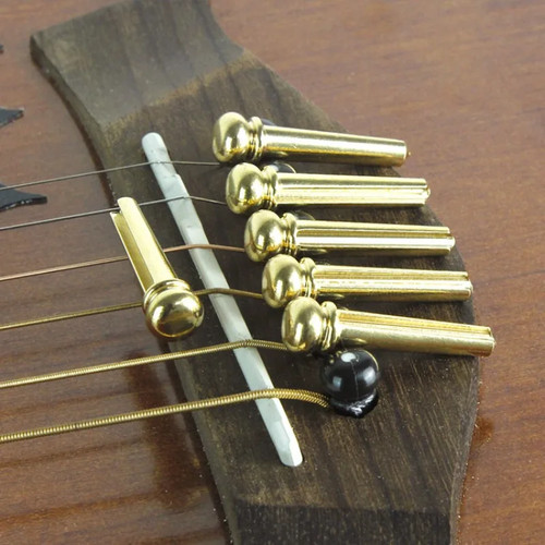 Messing bridge pins - pins, für