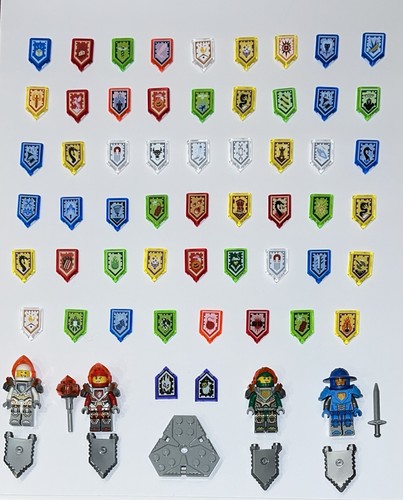 Lego nexo knights schilder und - knights,