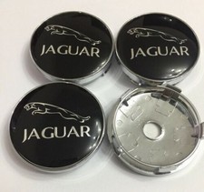 4x 60mm Für JAGUAR Schwarz