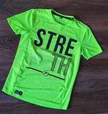 T-Shirt Trikot Sportshirt Junge Größe 146/152 Neongelb