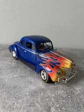  Ertl Modellauto 1:18 Ford Coupe Trademarks Flammme 1940 USA Oldtimer 