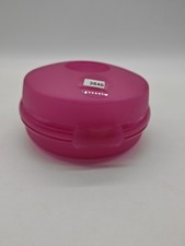 Tupperware Semmelrunde Hamburger Lunchbox rosa