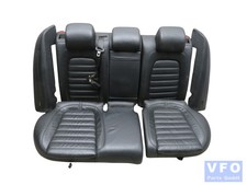 Rücksitzbank Leder schwarz