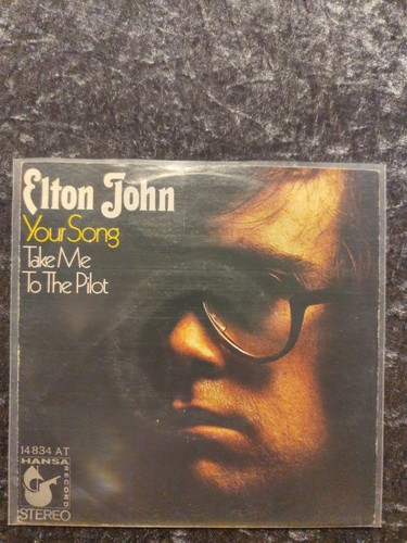 Single elton john your - 7",