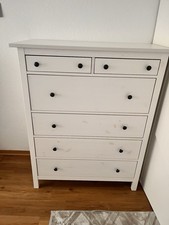 IKEA Hemnes Kommode, Weiß Gebeizt, 108×131×50CM