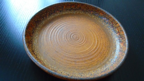 Flache keramik schale - keramik,