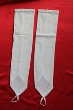 Brauthandschuhe ohne Finger hellcreme  ivory 35 cm elastisch