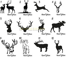 Hirsch Autoaufkleber Reh