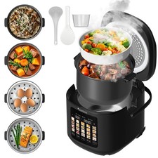 Multikocher 5,0L 20 Programme 860W Reiskocher & Dampfgarer mit Warmhaltefunktion