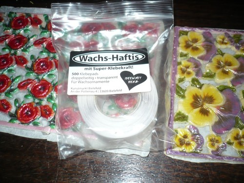 Kerzen deko wachs - , wachs-platten