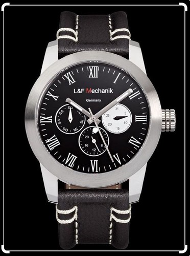 Mechanik herrenuhr pantera - l&f,