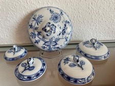 5x Porzellan Deckel/Ersatz/verschiedene Größen Historismus ca.1900-1920