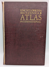 Encyclopeadia Britannica International Atlas, Ruth E. Martin, 1965