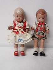 Tolles Schildkrötpuppen Paar Inge und Hans incl. Kleider und Schuhe