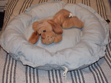 Hundebett Hundekissen Rund für Mittelgroße Kleine Hunde Hundekorb.