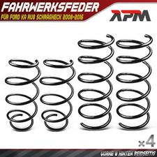 4x Federn Fahrwerksfeder Vorne