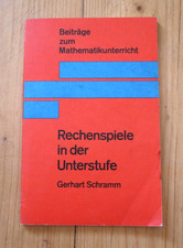 Rechenspiele in der Unterstufe