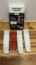 MEM Trockene Wand Injektionstrichter  6-12 Stück Neu OVP