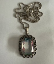 Art deco anhänger silber - art,
