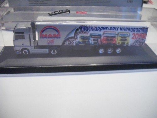 Herpa man koffer sattelzug - herpa,
