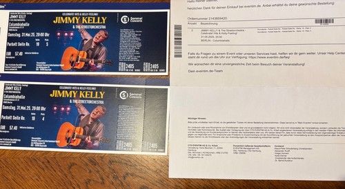 Karten konzert jimmy kelly - karten,