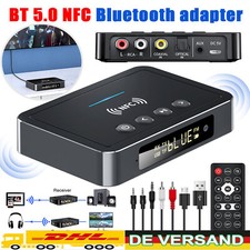 NFC Bluetooth 5.0-Empfänger 3.5-mm AUX Cinch Buchse Hifi Wireless Audio Adapter