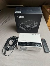 QKK Beamer Ak-80 LED 1080p Projektor 70 Zoll HD