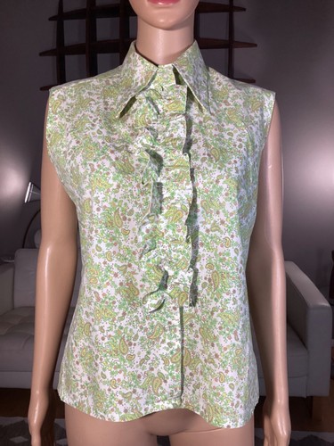 Vintage 60s 70s floral - 70s, paisley