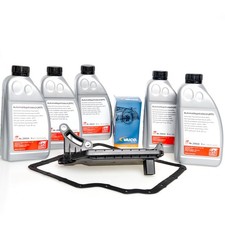 VAICO Getriebefilter + 5L FEBI