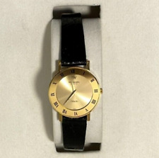 RAYMOND WEIL Uhr Othello Leder Armband RW Vergoldet 90er 25mm