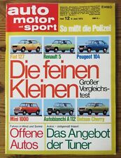 AMS 12/73 Test Opel Ascona 19
