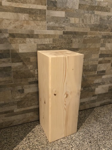 Holzsäule altholz 50cm podest - 50cm,