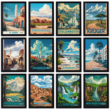 Vintage Reise Urlaub Poster