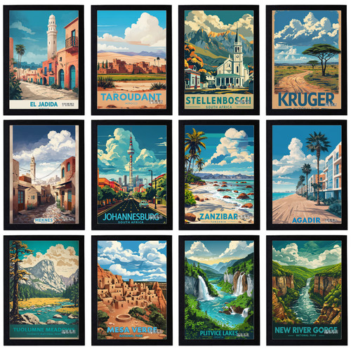Vintage reise urlaub poster - vintage,