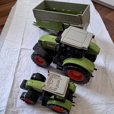 Für Kinder /ein Großer/Ein  Kleiner Traktor/ein Anhänger/grün/von Claas